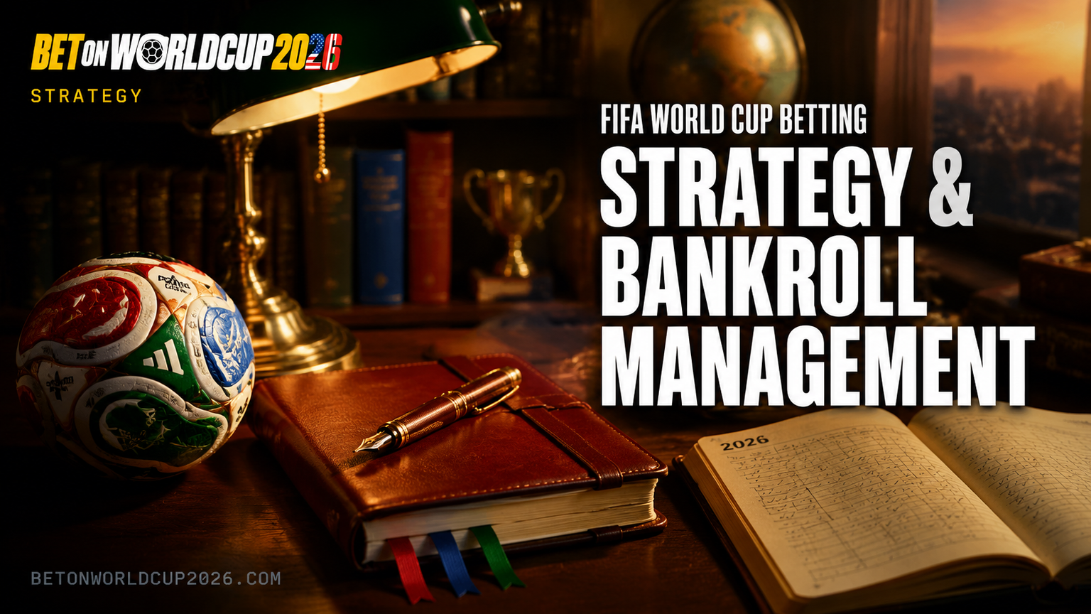 Estratégia de apostas e gestão de banca para a Copa do Mundo